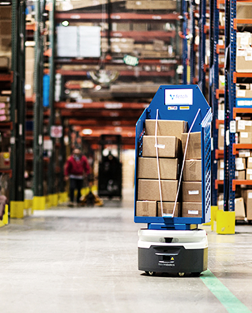 SmartWarehouse AutonomousTransport FetchRobotics
